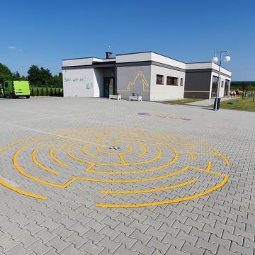 Labirynt koło duży