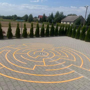 Labirynt koło duży